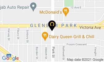 The North Face Regina in Regina map