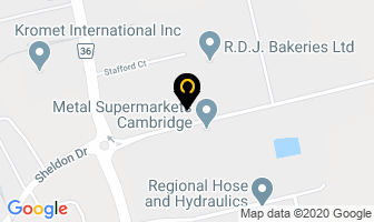 The Oak Barrel in Cambridge map