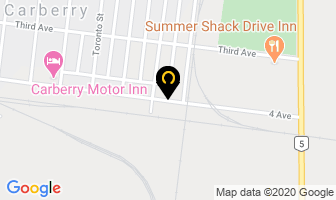 The Oil Guy in Carberry map