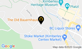 The Old Bauernhaus Restaurant in Kimberley map