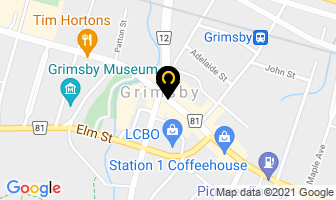The Old Country Bakery in Grimsby map