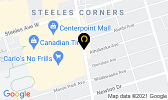 The One in North York map