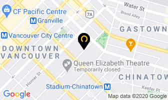 The Or Gallery Society in Vancouver map