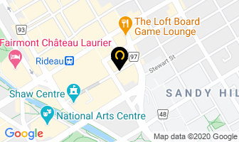 The Ottawa Art Gallery in Ottawa map