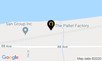 The Pallet Factory in Langley map