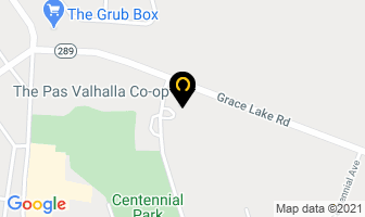 The Pas Valhalla Co-Op Ltd in The Pas map