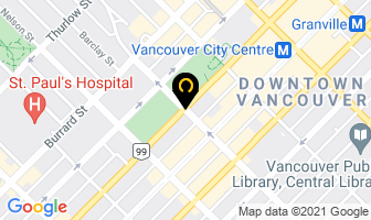 The People's Law School in Vancouver map