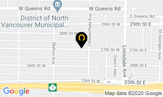 The Pest Maven in North Vancouver map