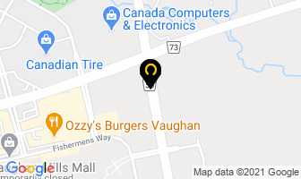 The Physio Therapy Professionals in Vaughan map
