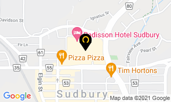 The Pita Hut in Sudbury map