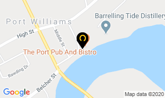 The Port Pub Bistro in Port Williams map