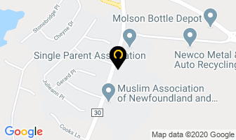 The Production Group Inc in St. John's map