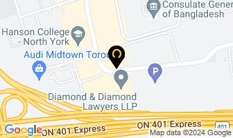 The Professionals Window And Eaves Cleaning Ltd. in North York map