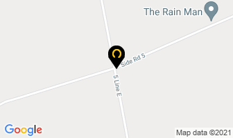 The Rain Man Co Ltd in Orangeville map