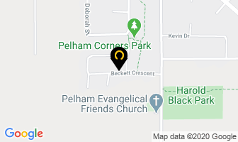The Reading Room in Pelham map