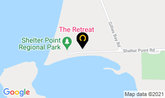 The Retreat in Powell River map