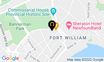 The Roses Heritage Inn in St. John's map