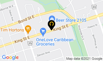 The Royce Group in Oshawa map