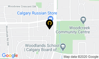 The Russian Store in Calgary map