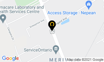 The Safety House Inc in Nepean map
