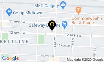 The School Of Alberta Ballet West Annex in Calgary map