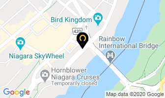 The Secret Garden Restaurant in Niagara Falls map