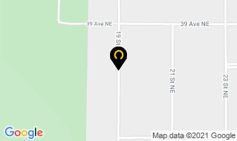 The Service Department in Calgary map