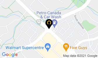 The Smart Clinic in Mississauga map