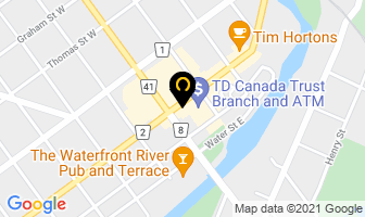 The Smoke And Leaf Ltd. in Napanee map