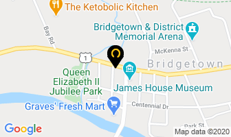 The Source in Bridgetown map