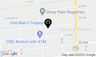 The Source in Stony Plain map