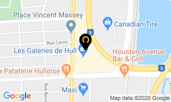 The Source Les Galeries De Hull in Gatineau map