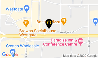 The Source Westgate Centre in Grande Prairie map