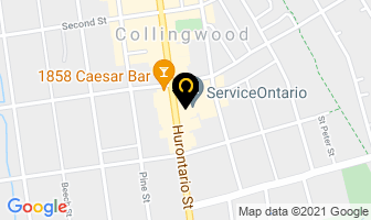The Spa House in Collingwood map