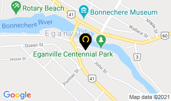 The Space Between in Bonnechere Valley map