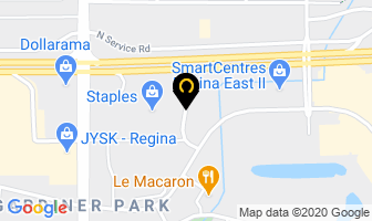 The Spectrum Eye Centre in Regina map