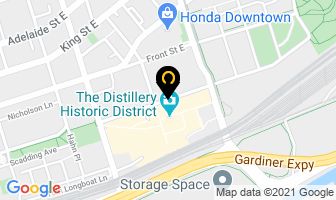 The Sport Gallery in Toronto map