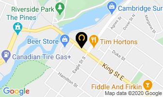 The Stitcher's Place in Cambridge map