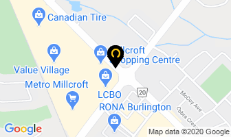 The Sundance Spa Store in Burlington map