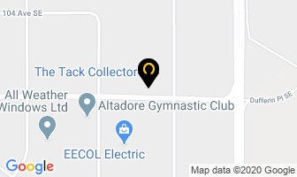 The Tack Collector in Calgary map