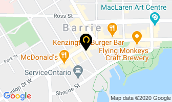 The Tattoo Removal Place in Barrie map