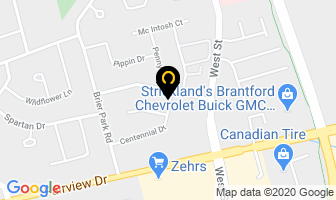 The Tax Doctors in Brantford map