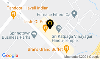 The Tax Shop Inc in Brampton map