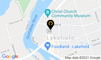 The Thirsty Loon Pub in Lakefield map
