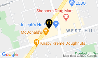 The Tooth Corner At Kingston Square in Orillia map
