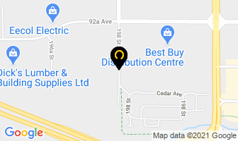 The Travel Agent Next Door in Langley map