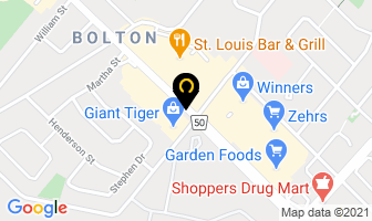 The Travel Terminal in Bolton map