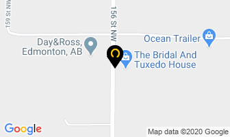 The Tuxedo House in Edmonton map