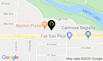 The Ups Store in Camrose map