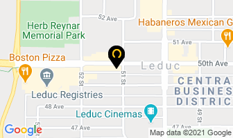 The Ups Store in Leduc map